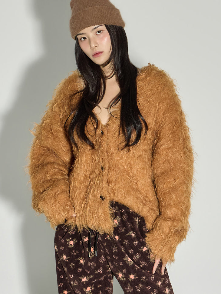 J3081 V-Neck Cardigan