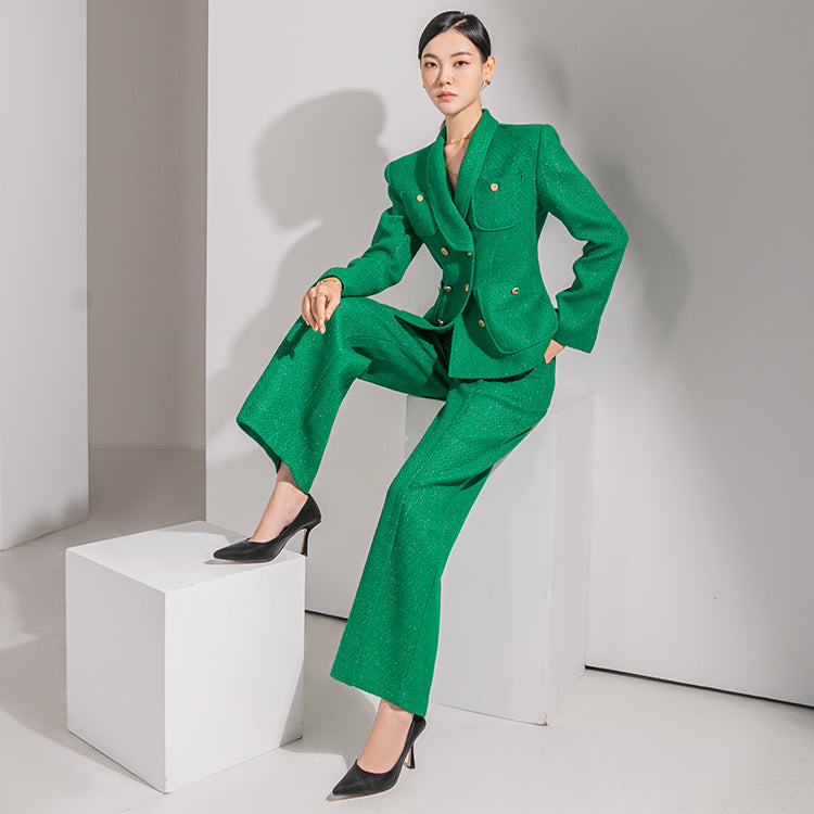 TP1429 夹克休闲裤套装