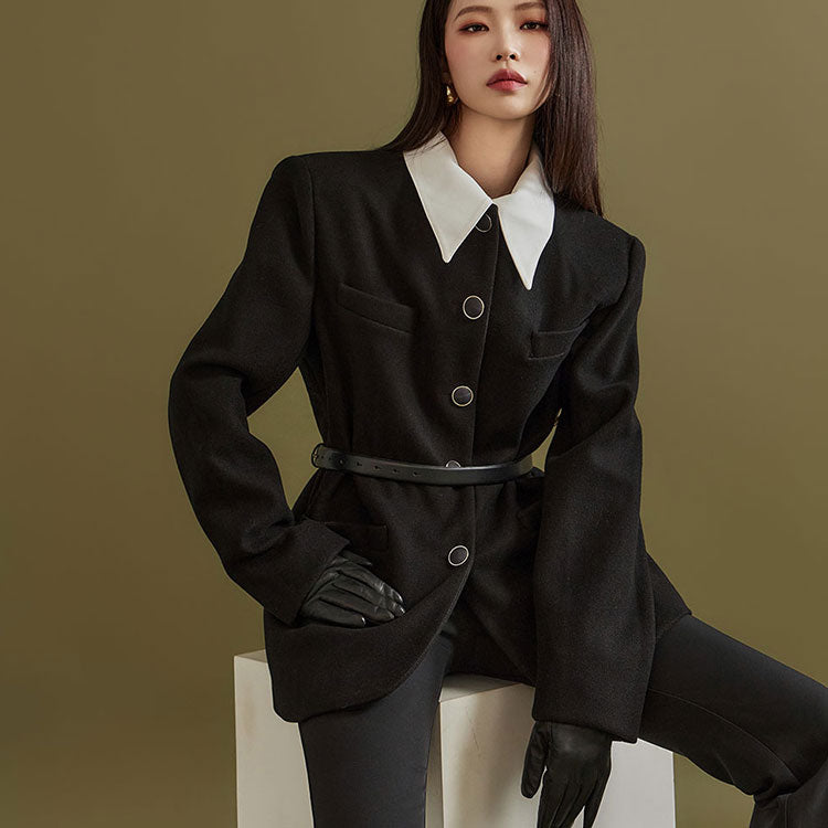 J2068 有领绗缝夹克