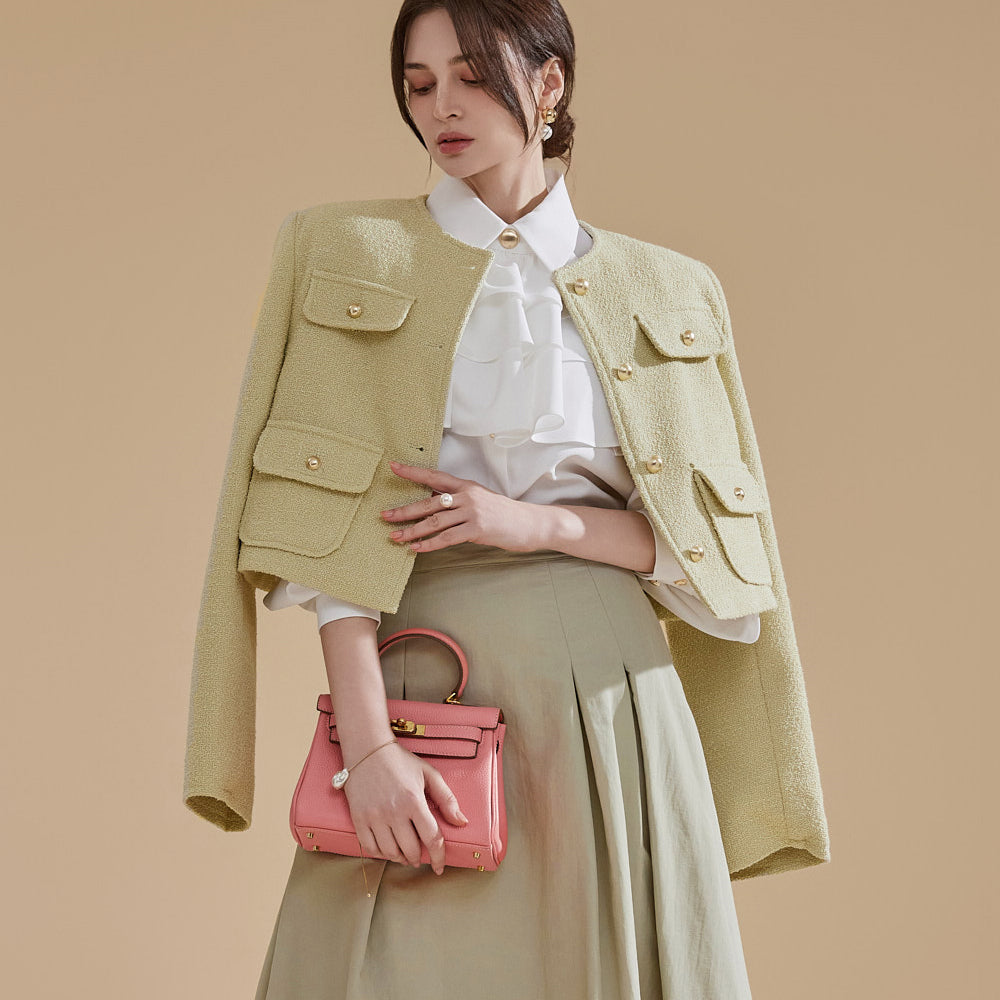 J2213 粗花呢夹克