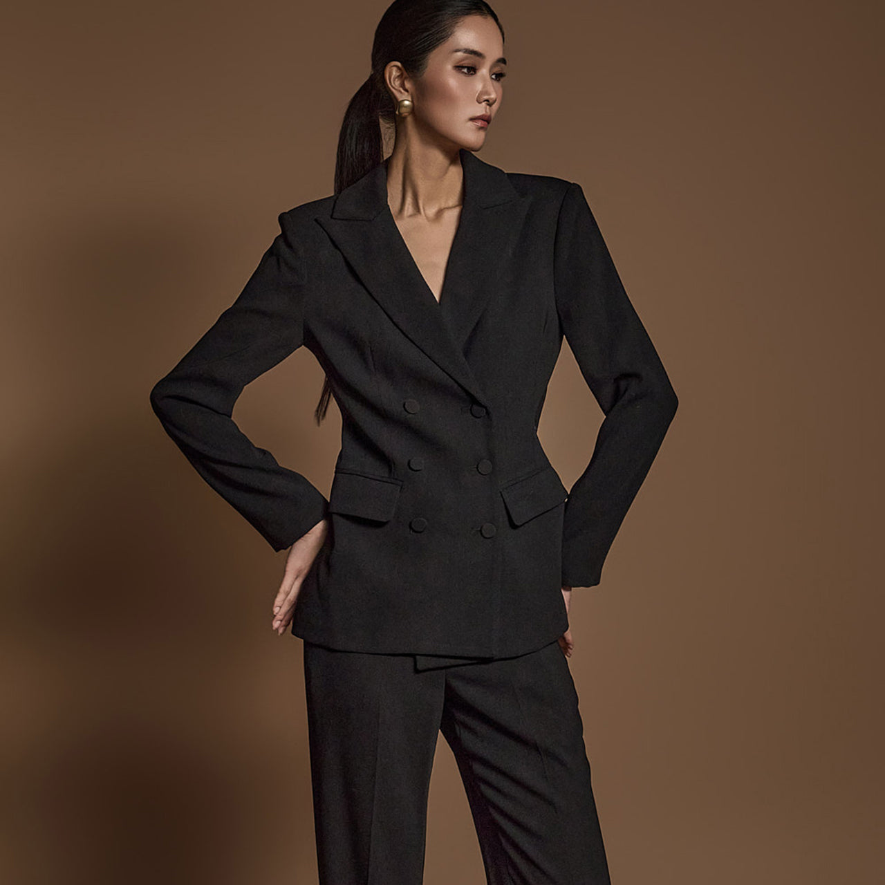 J2436 ダブルボタンジャケット