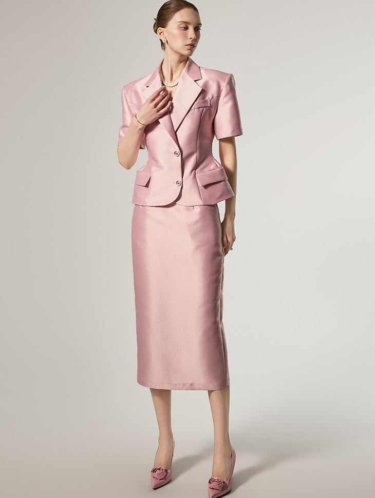 TP2361 夹克和裙子套装