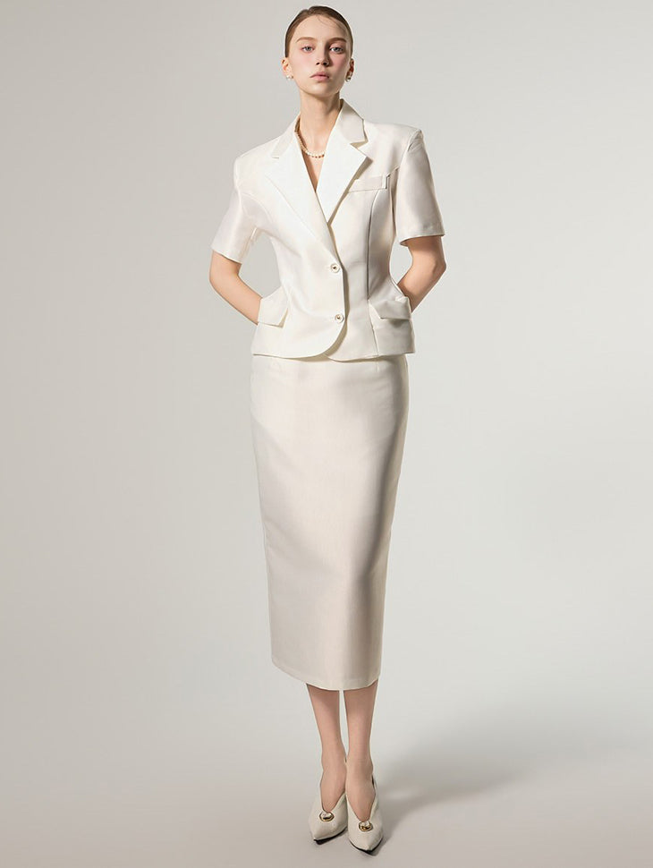 TP2361 夹克和半身裙套装