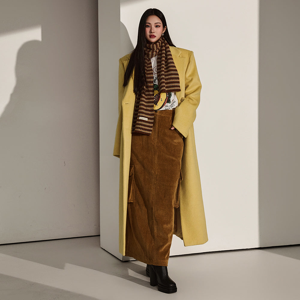 J2123 ウールダブルコート