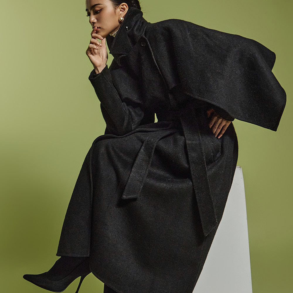 J2511 手工羊毛大衣