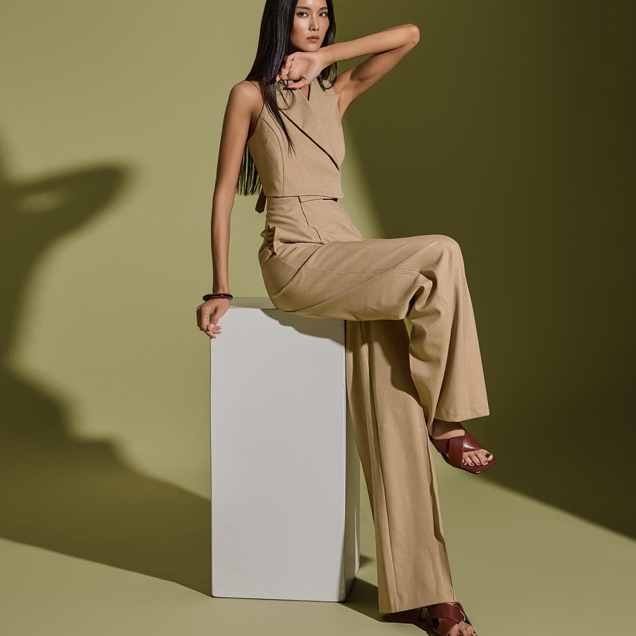 TP9152 背心和休闲裤套装