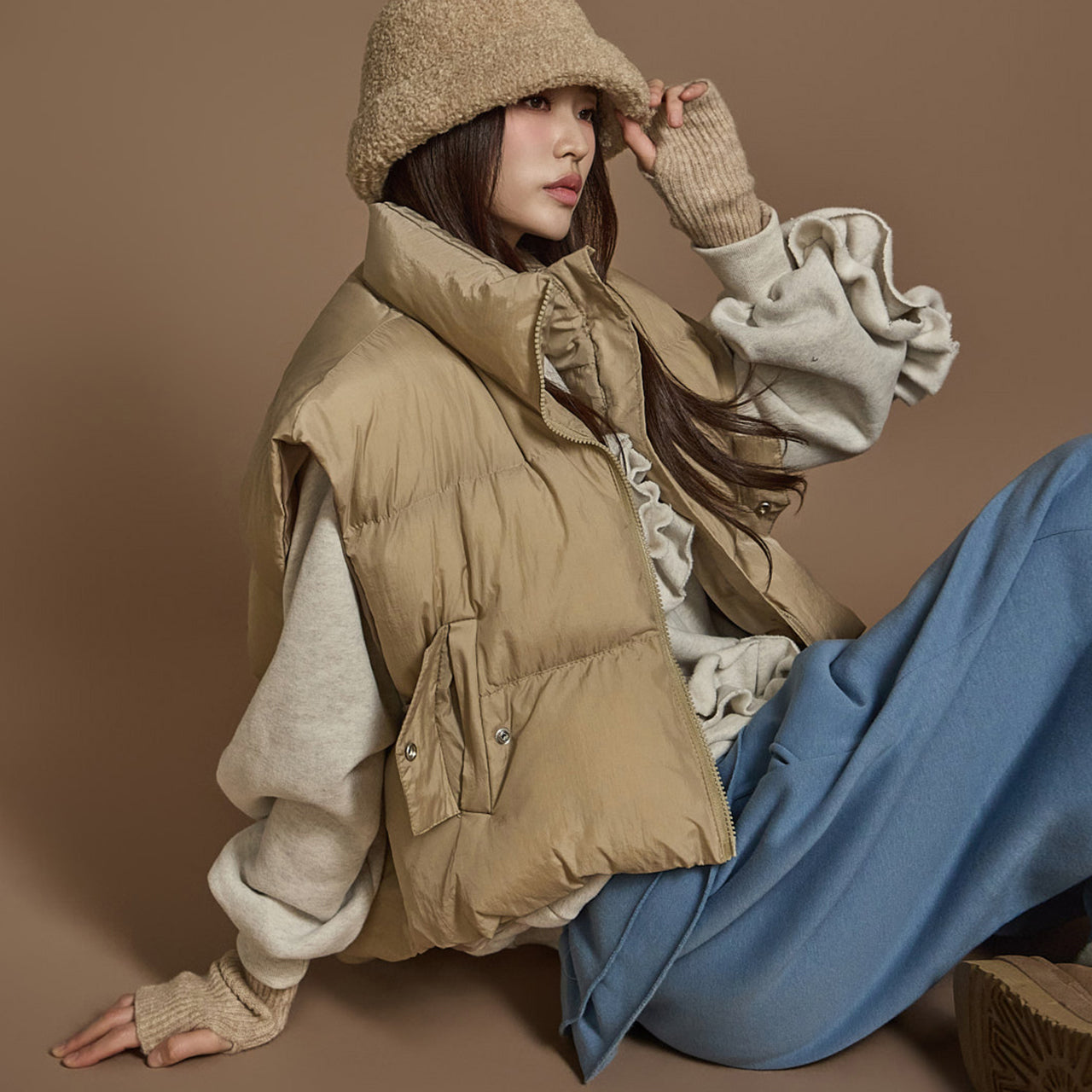 J2488 带帽衬垫背心