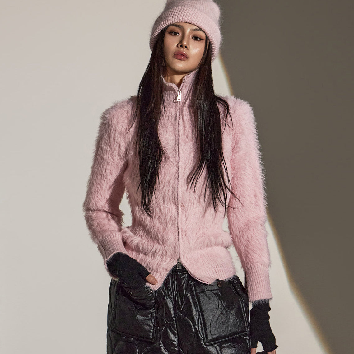 J2586 ファージップアップジャケット