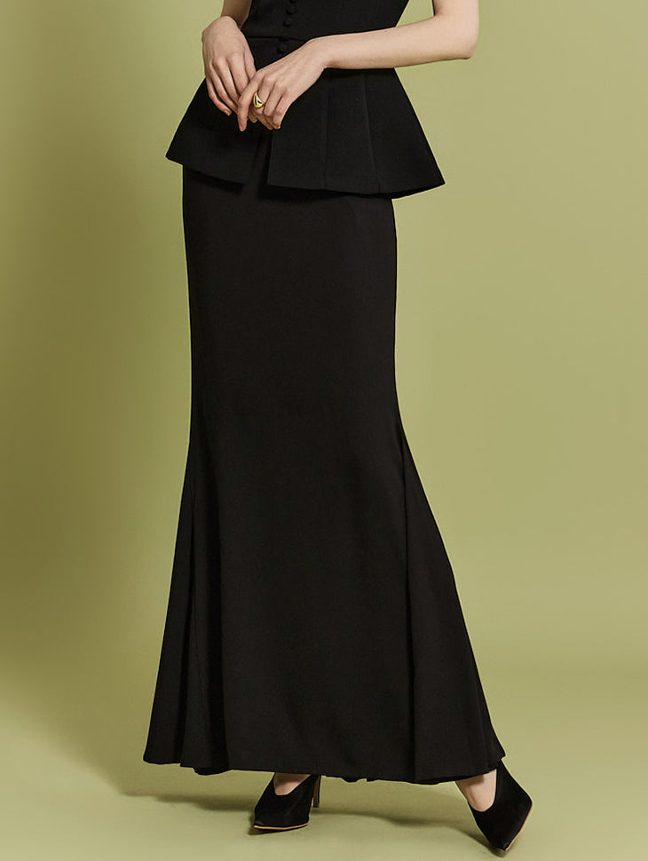 SK9155 マーメイドマキシスカート