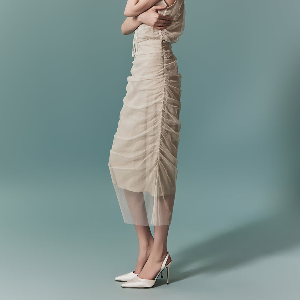 SK2739 メッシュスカート