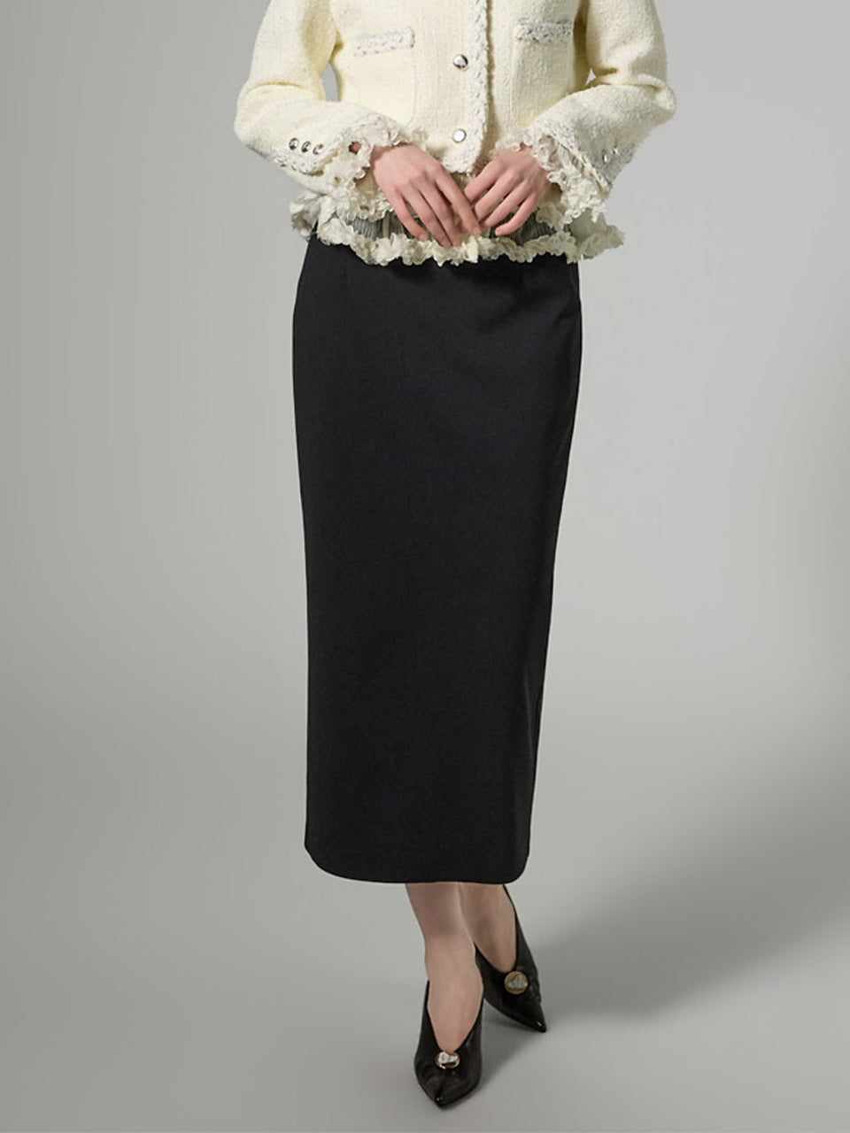 SK9301 High-Waist Slim Skirt