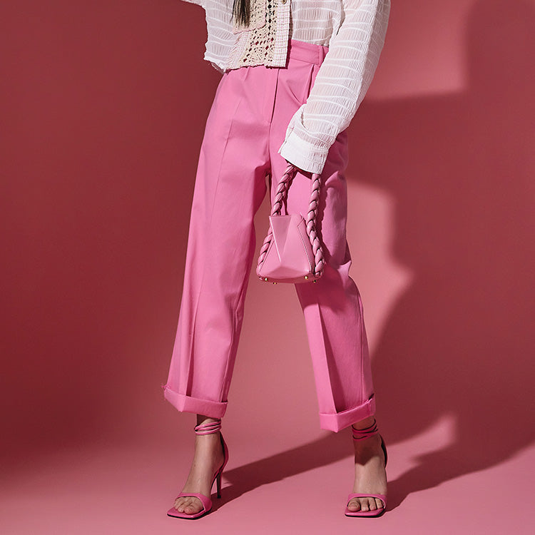 P2815 ピンタックチノパンツ