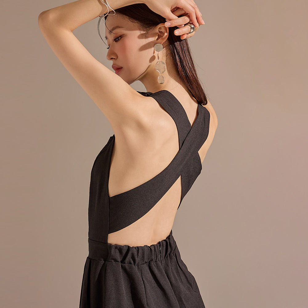 JS028 Strap Jumpsuit