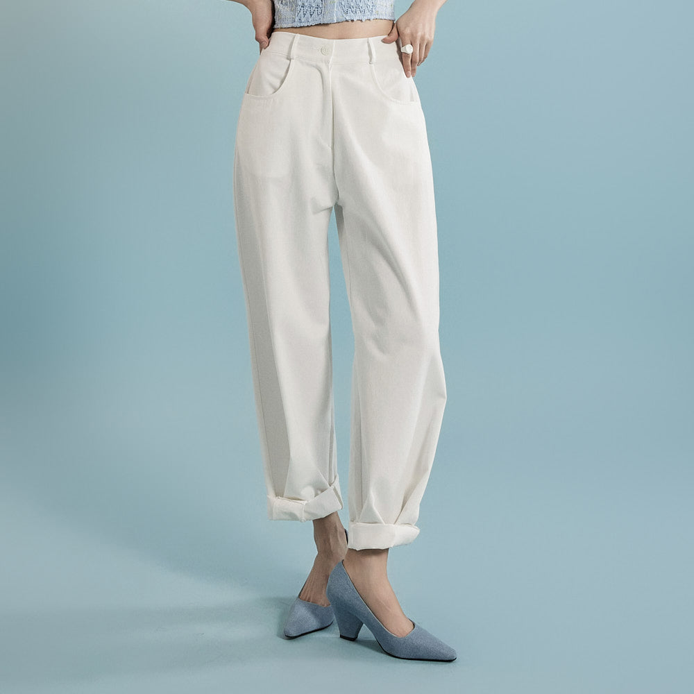 P3057 棉质直筒裤