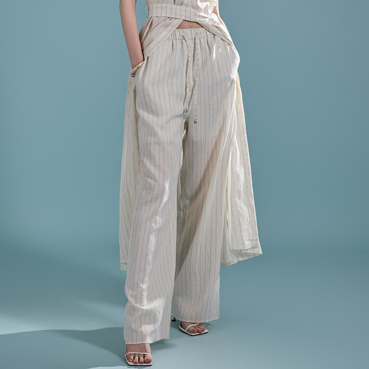 P3174 ストライプパンツ