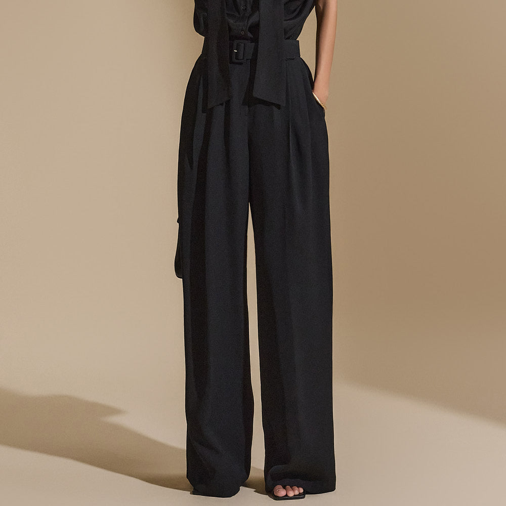 P3184 ベルト付きスラックス