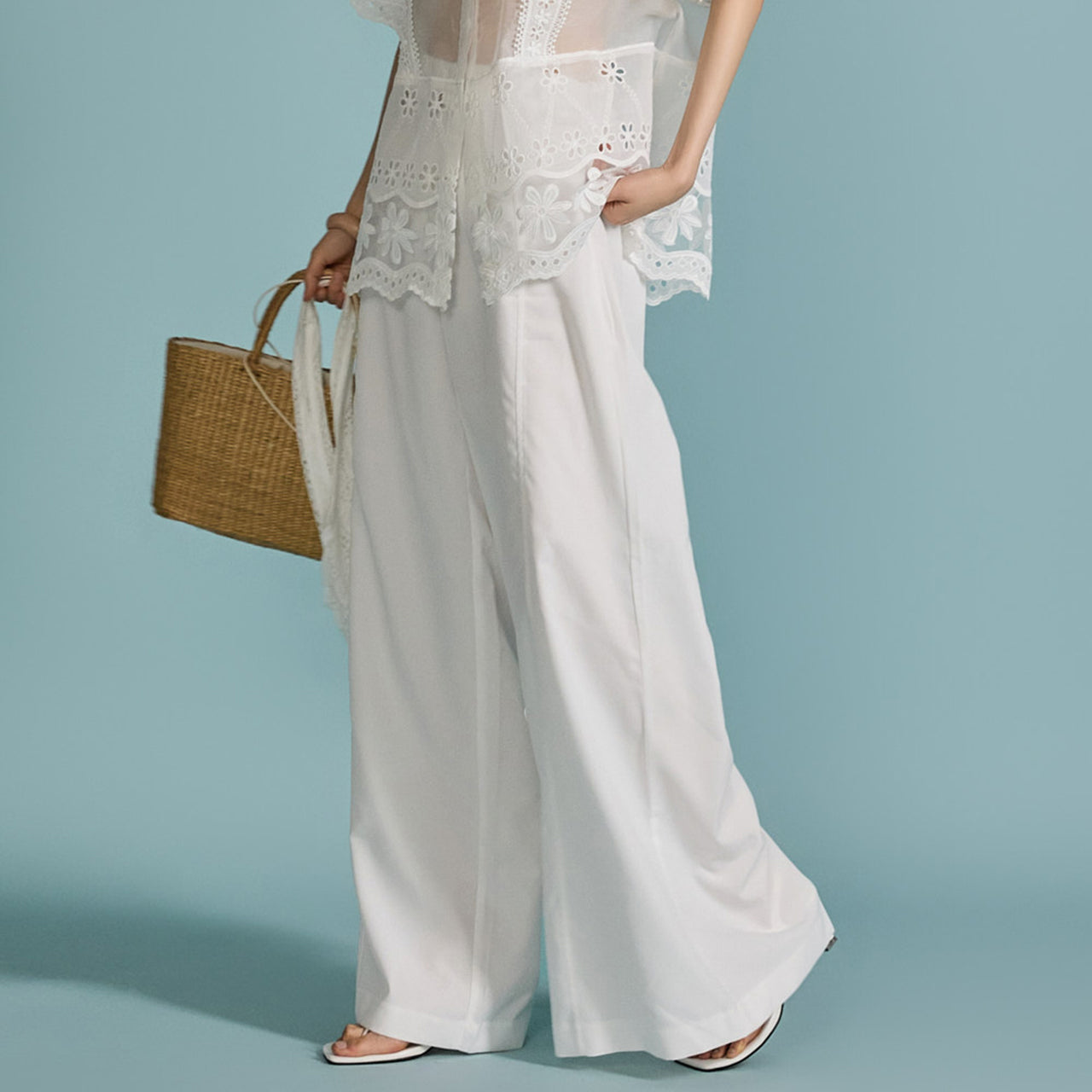 P3196 D-ring Wide Pants