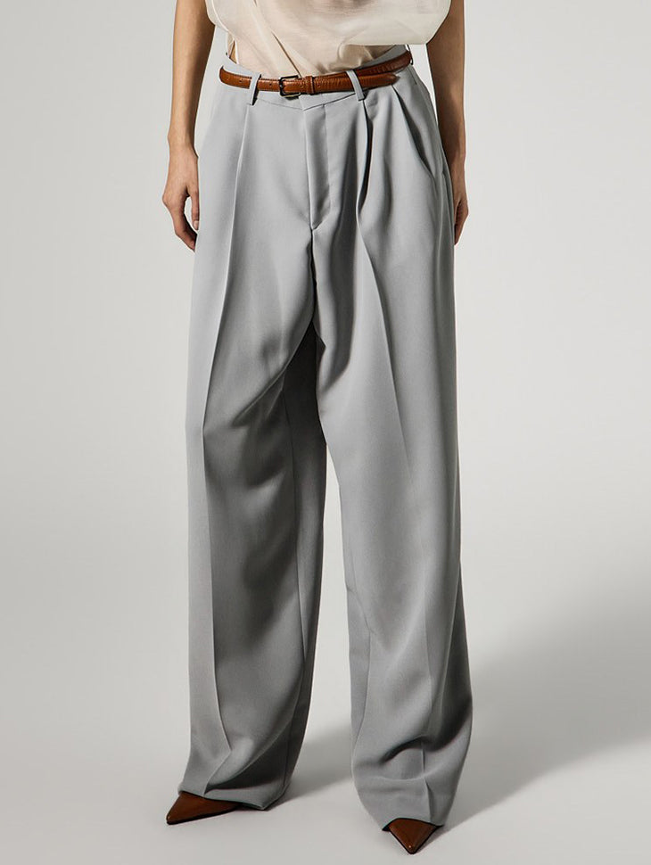P3743 Two-Tuck Wide Slacks