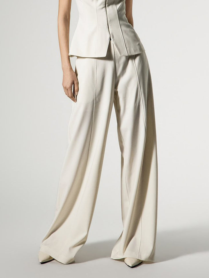 P9193 Straight Wide Slacks