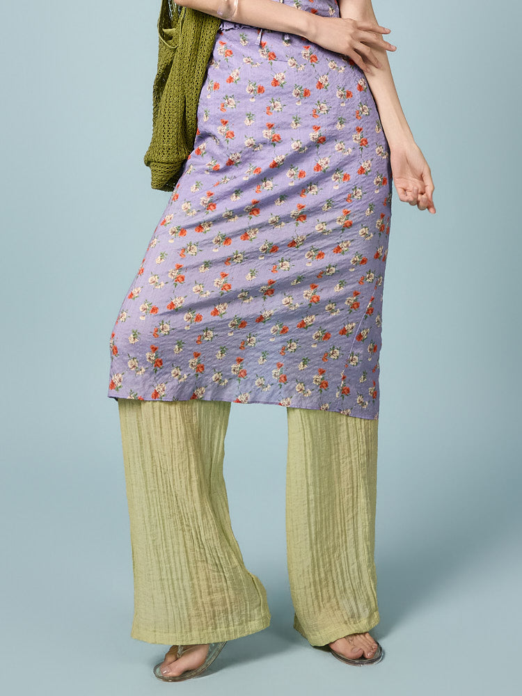 P3891 リネンワイドパンツ