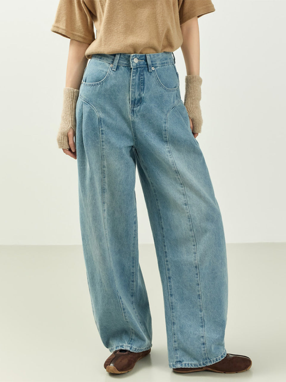 PJ619 Wide Jeans