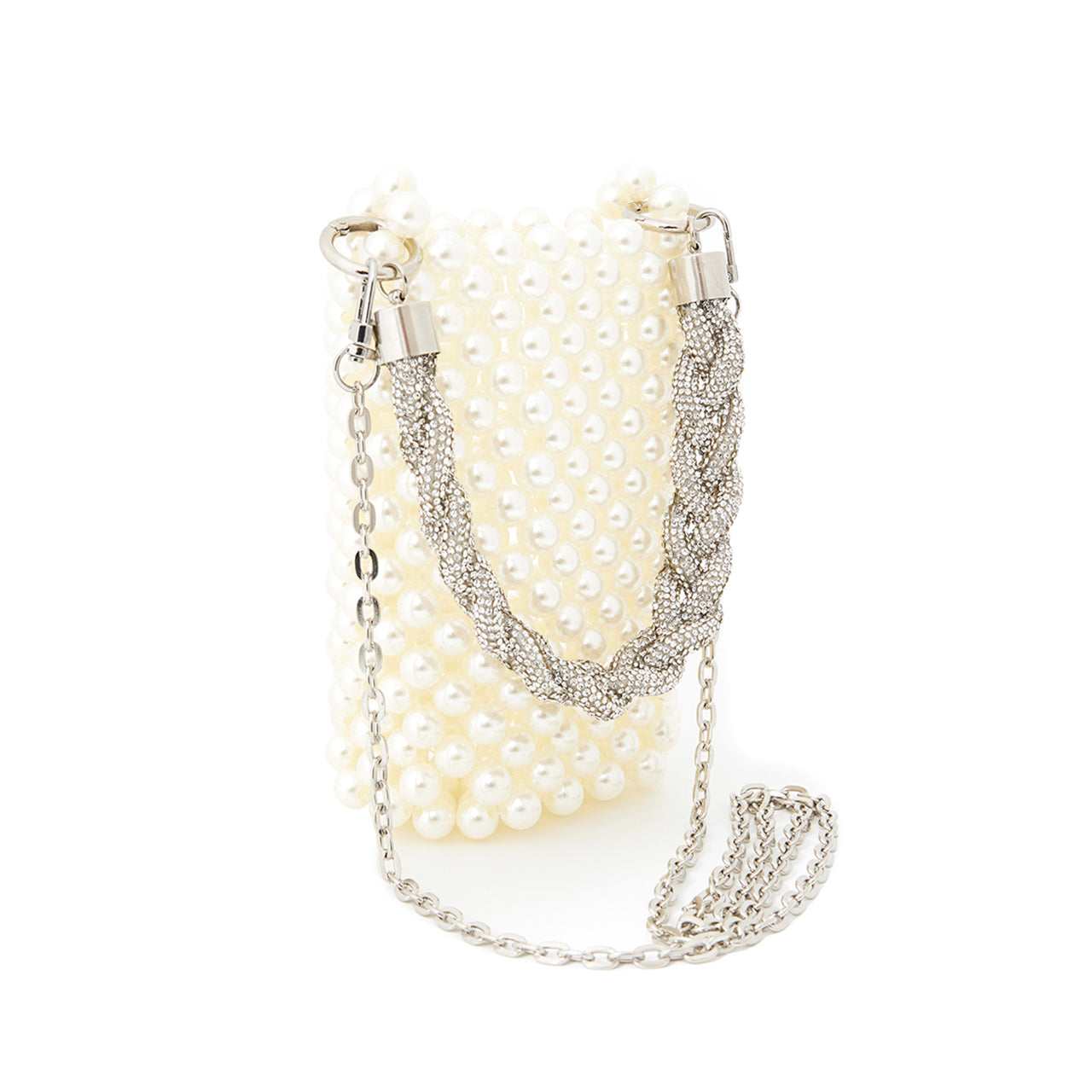 A-1549 ビーズハンドルバッグ