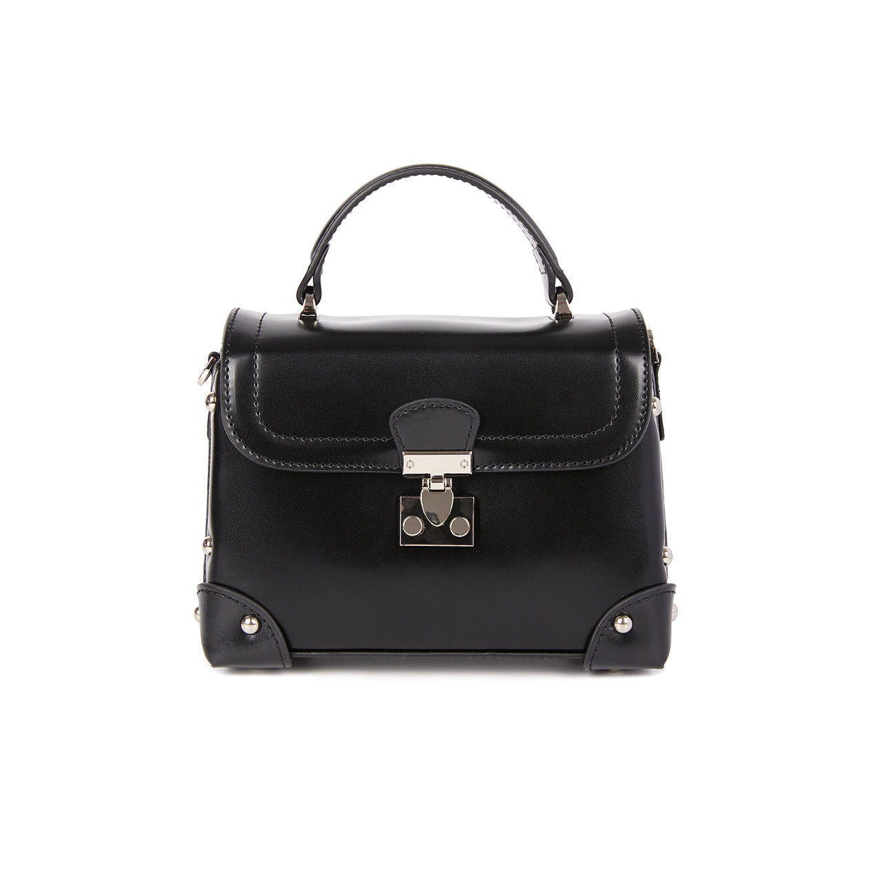 A-1551 レザーサッチェルバッグ(クロスストラップセット)