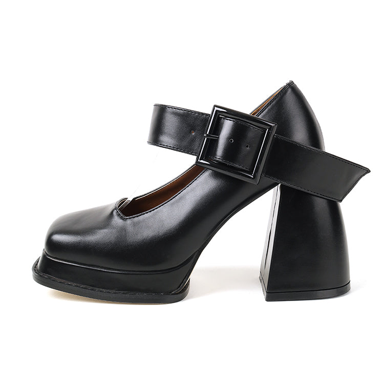 AR-2831 ヒール付きメリージェーン