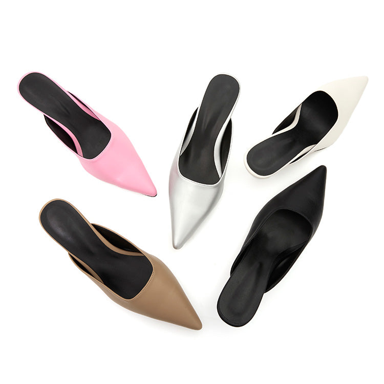 AR-3241 Stiletto Heeled Mule