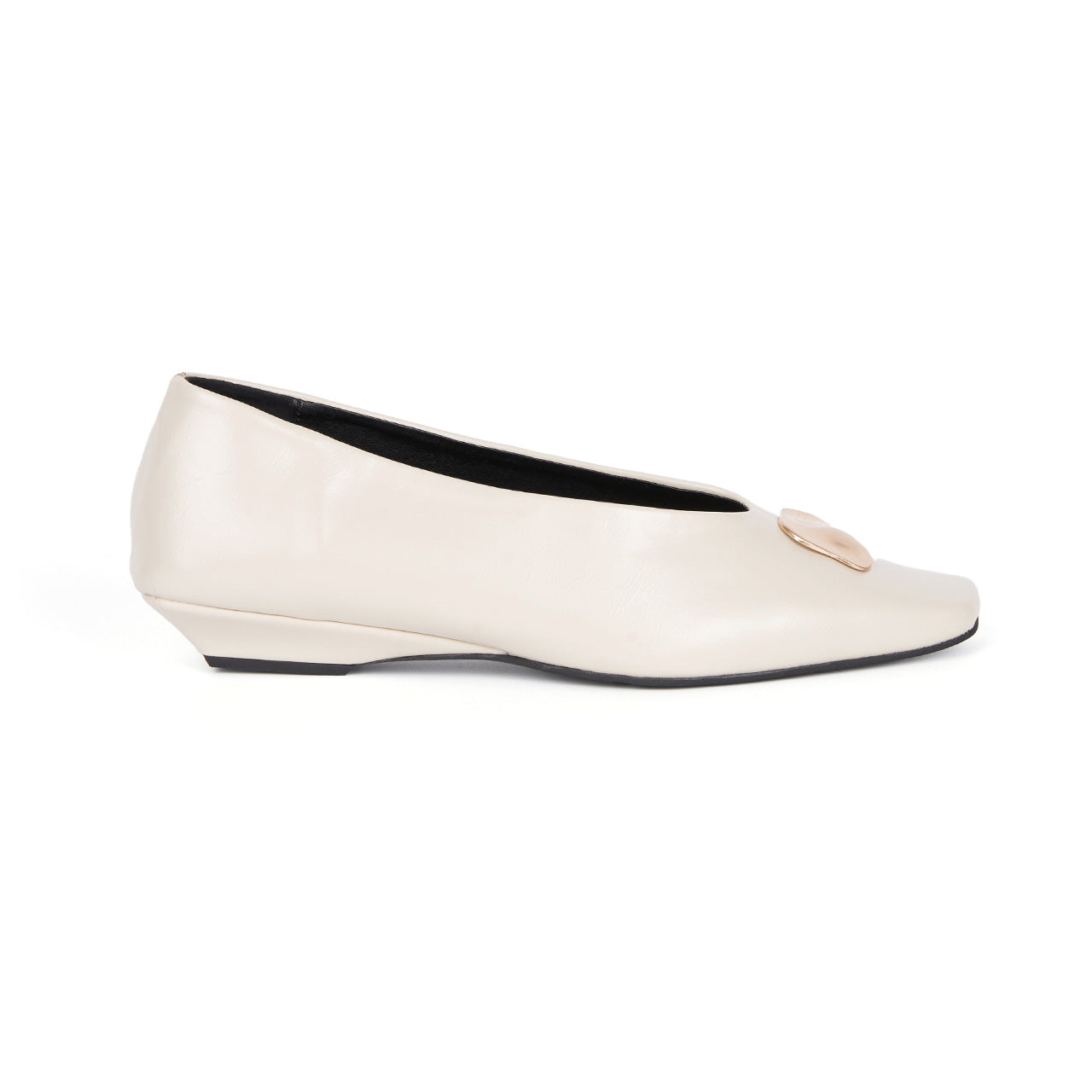 AR-3358 金色尖头平底鞋