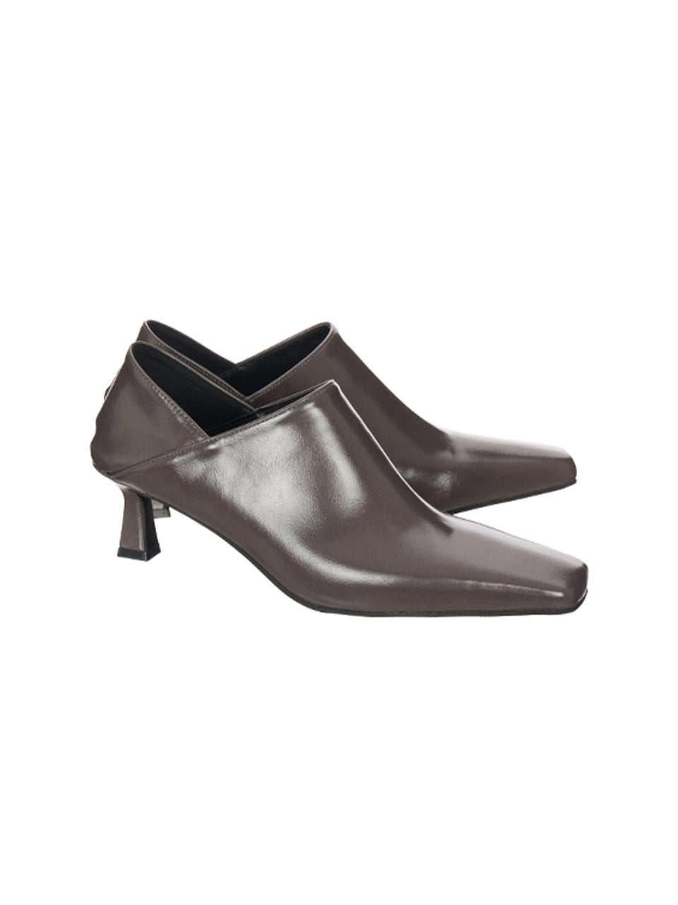 AR-3541 Square Mid-Heel Pumps