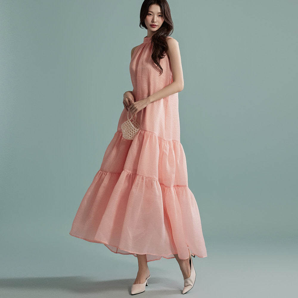 D4964 蝴蝶结连衣裙