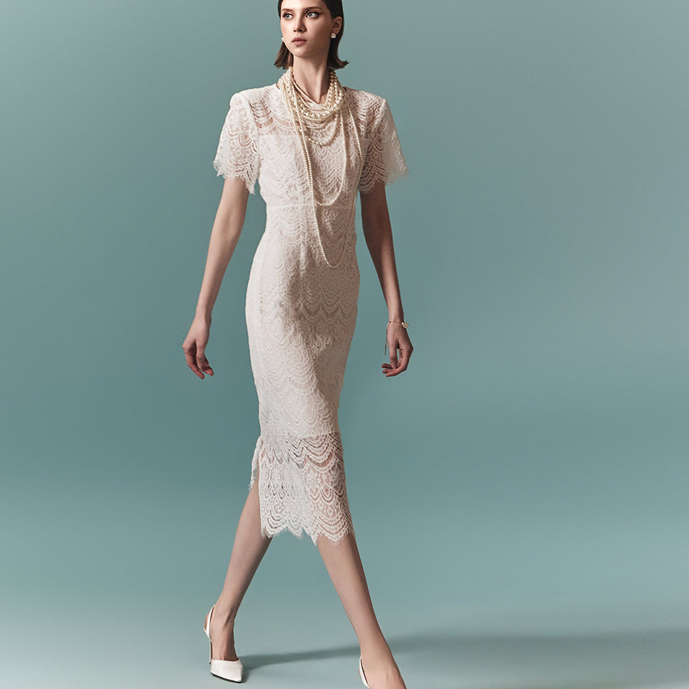 D4969 蕾丝连衣裙