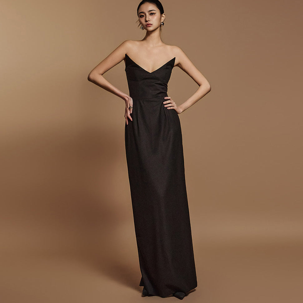 D5138 抹胸连衣裙