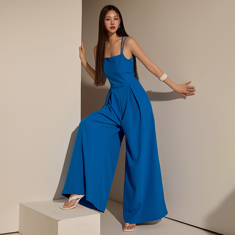 JS027 无袖连体裤