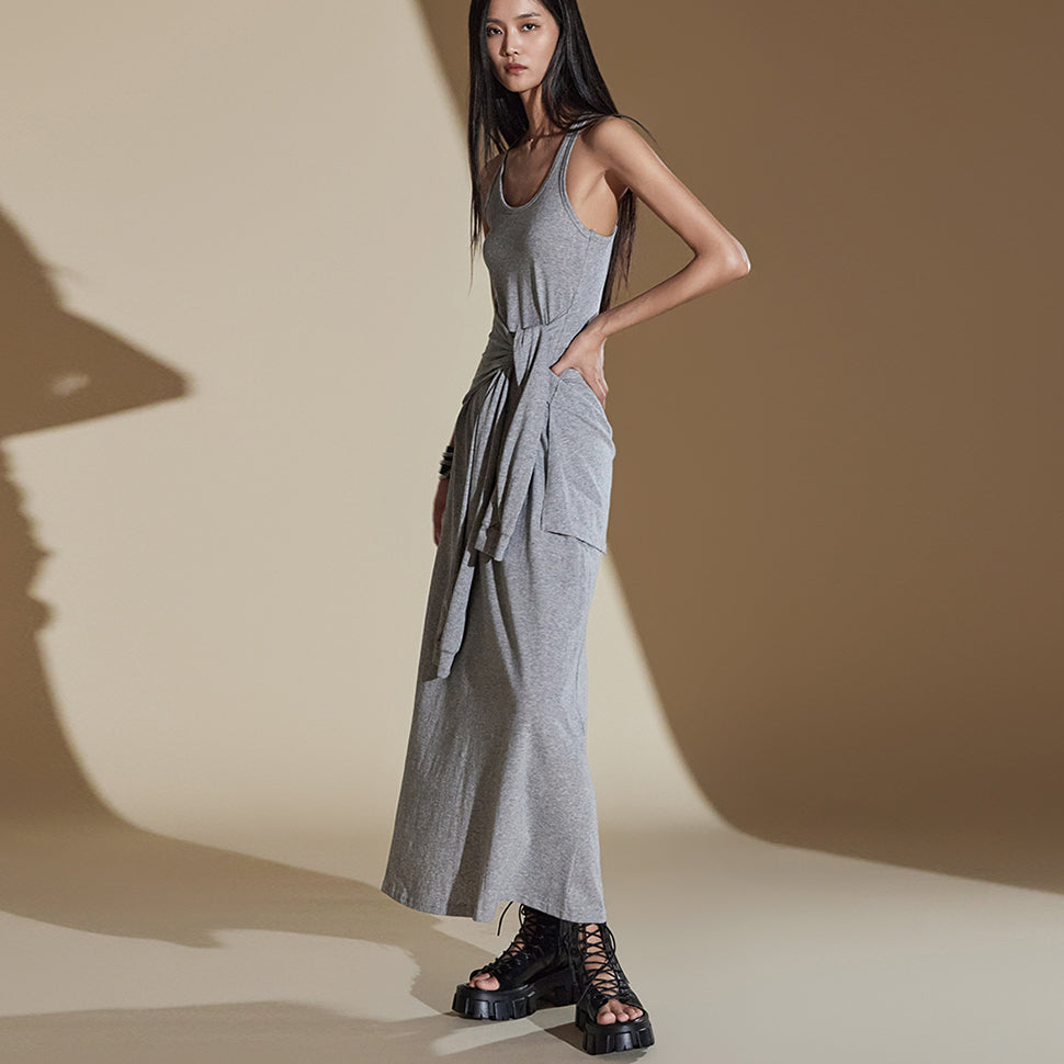 D4956 レイヤードドレス