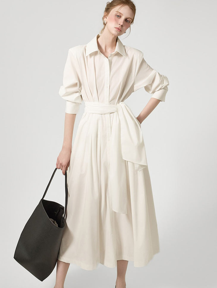 D5483 衬衫连衣裙
