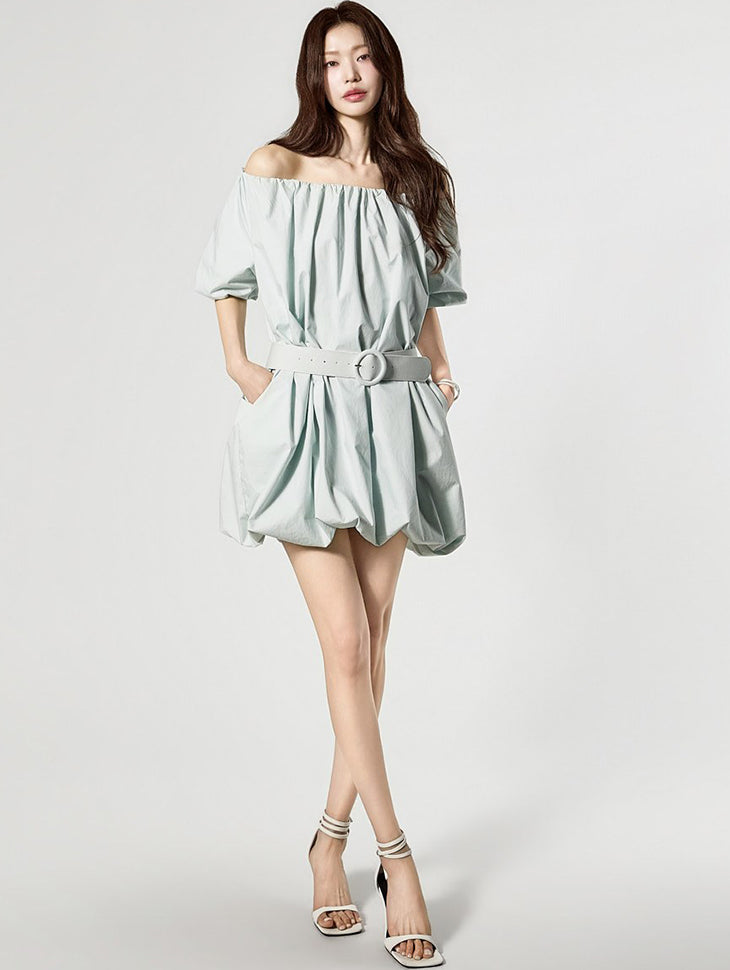D5507 Off-Shoulder Dress