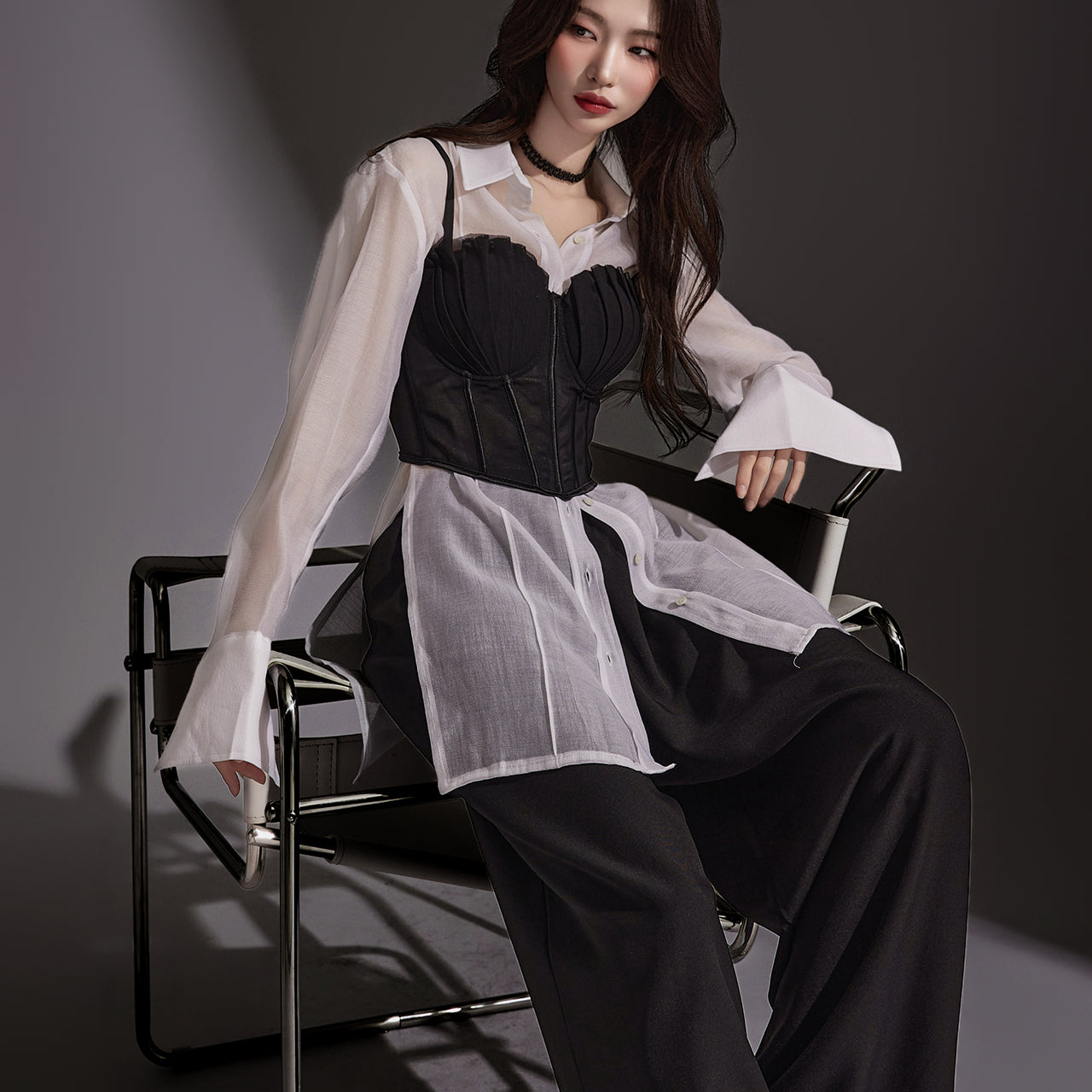 S627 シアーシャツ