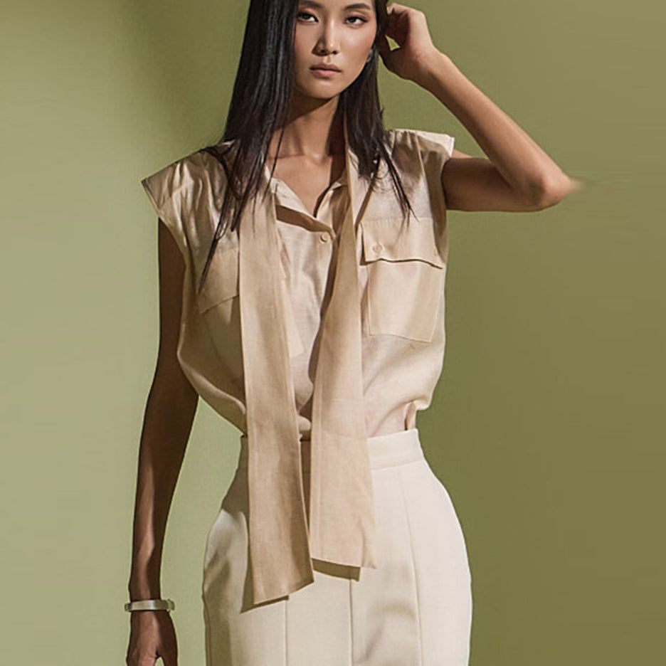 S644 ストラップ付きシャツ