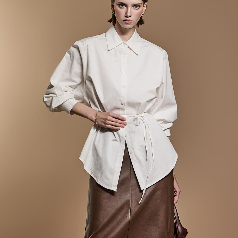 S688 带肩带衬衫