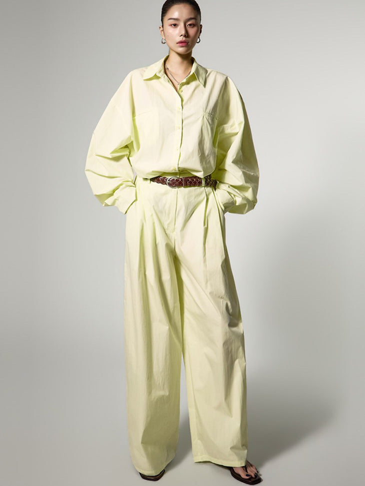 TP2368 衬衫和裤子套装