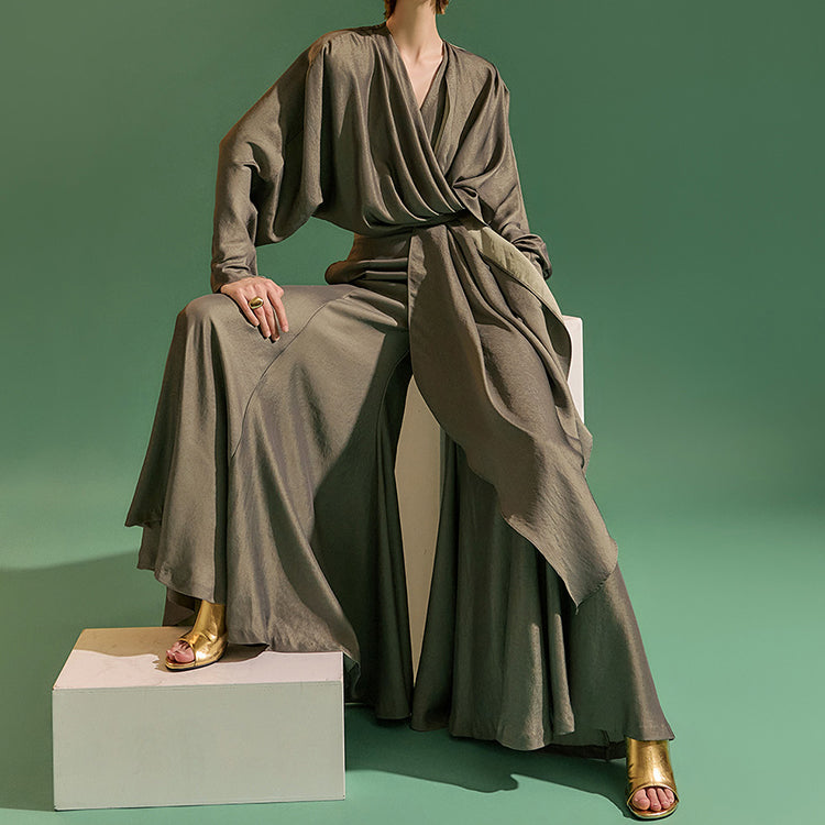 TP9133 ブラウス&スラックスセット