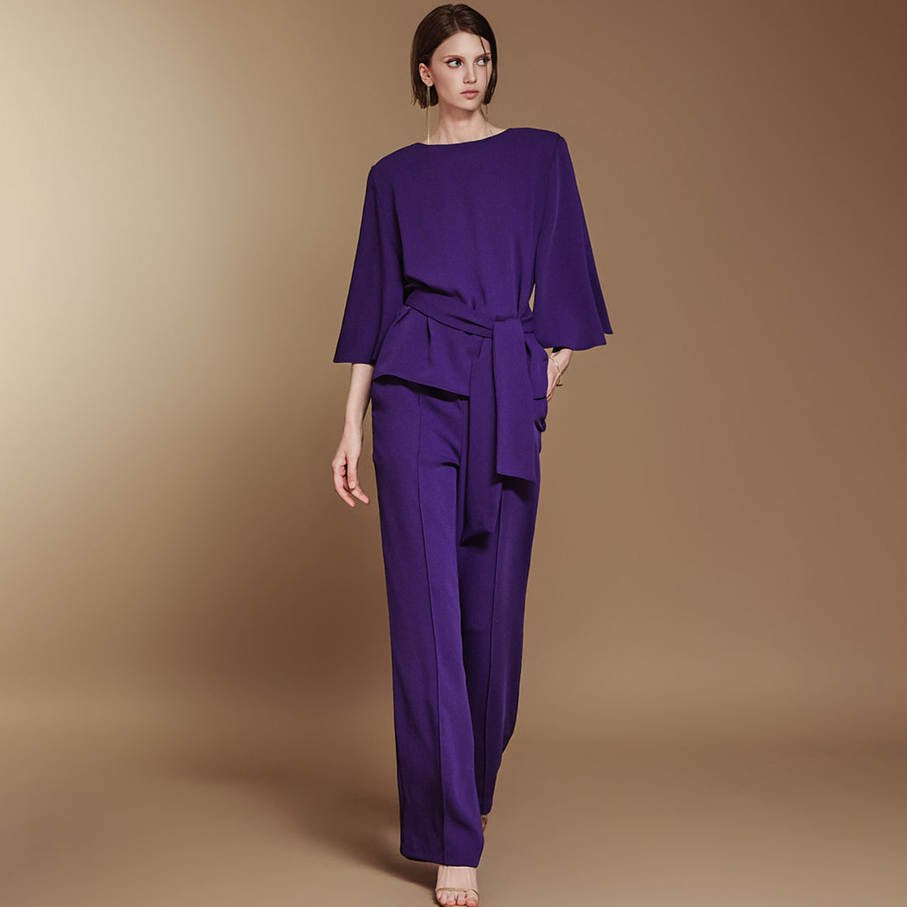 TP1941 衬衫和休闲裤套装