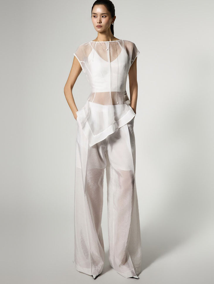 TP2376 ブラウス&スラックスセット