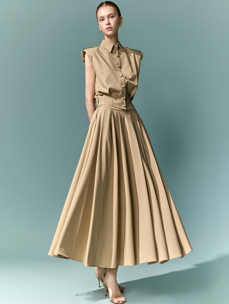 TP2432 Blouse and Skirt Set