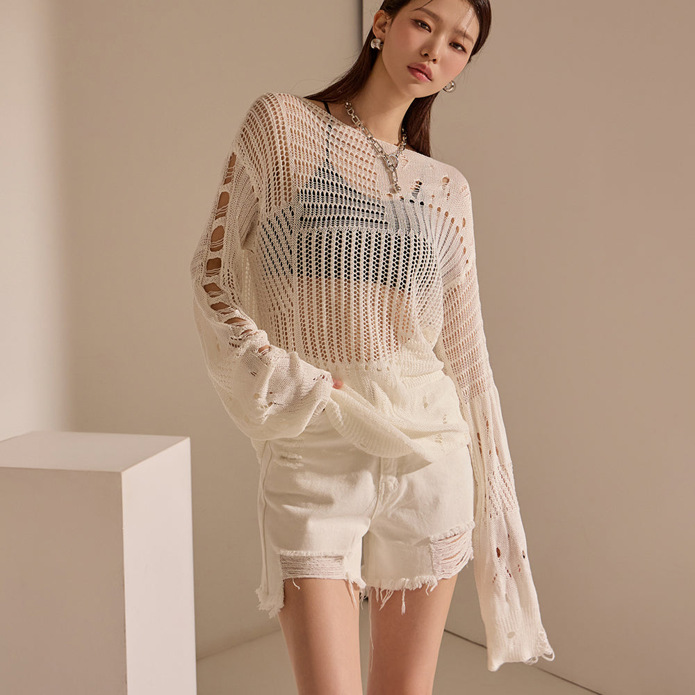 E3099 损伤网眼针织