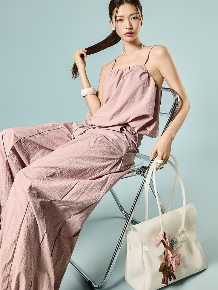 E4252 Balloon Sleeveless Top