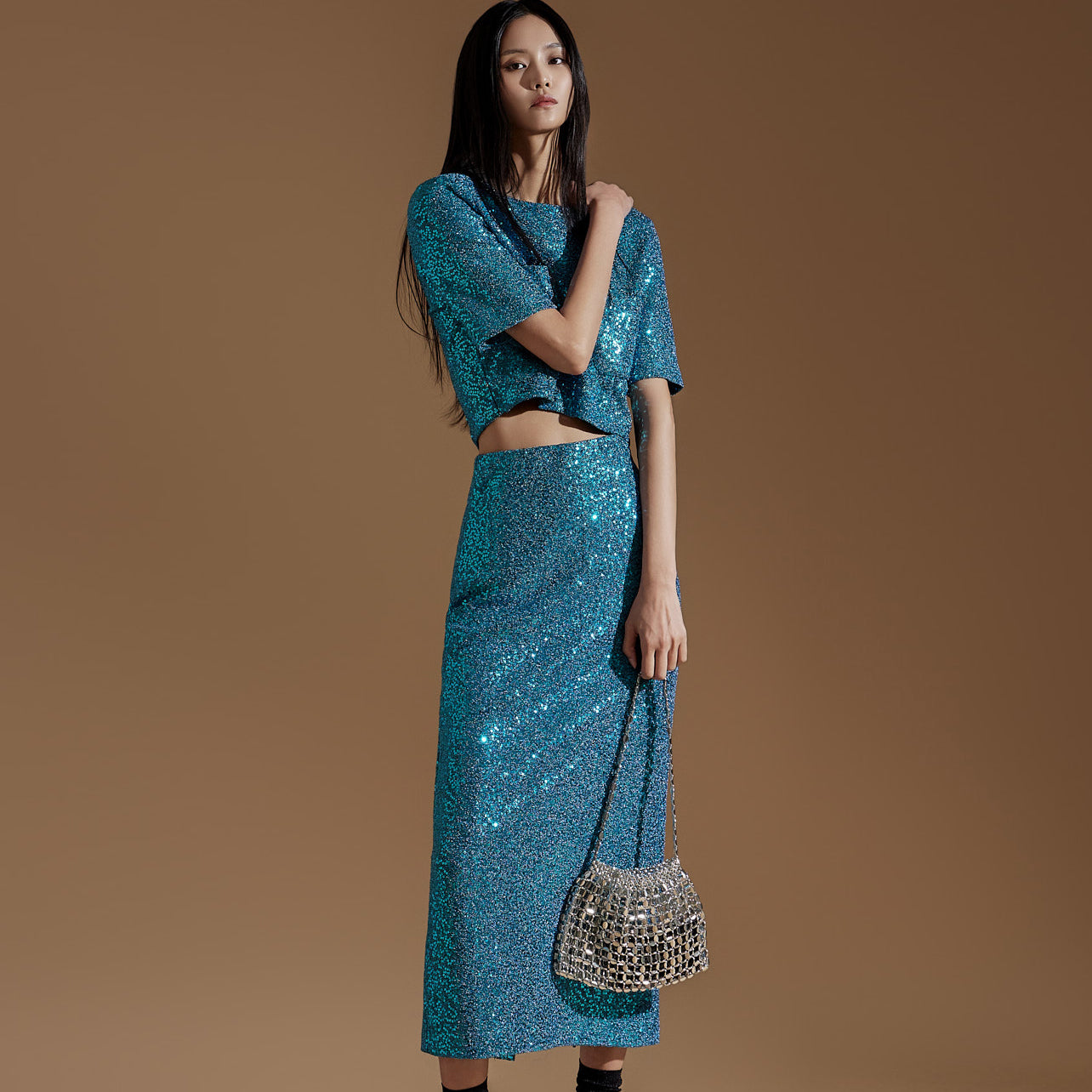 TP1802 ブラウス・スカートセット