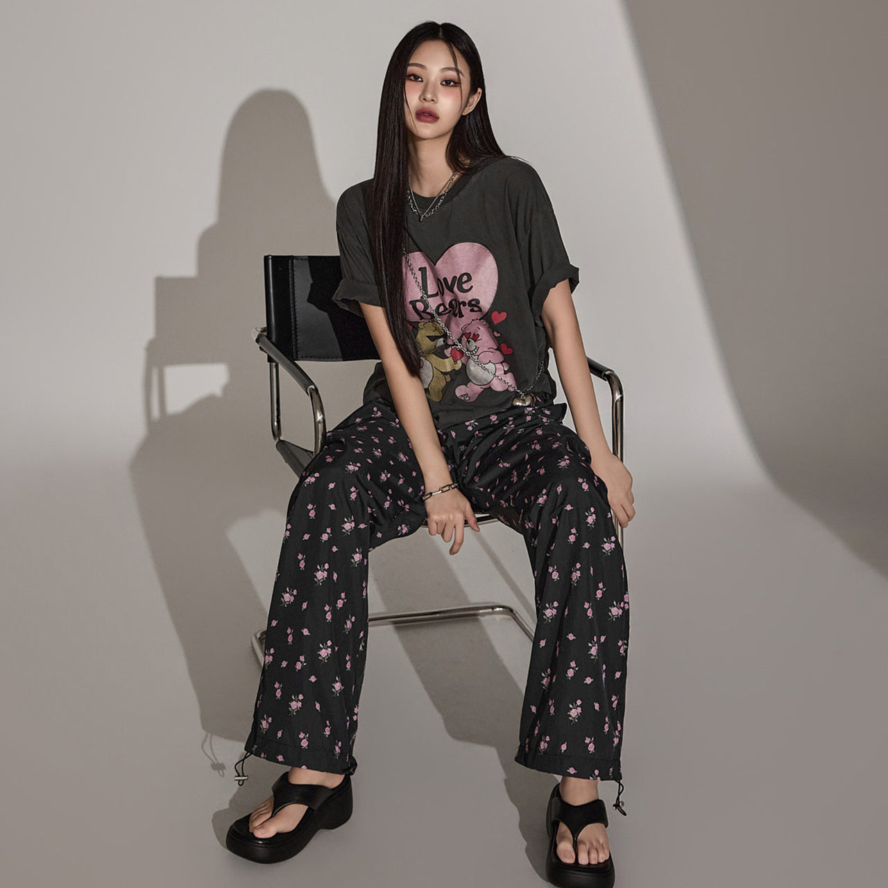 E3430 ピグメントTシャツ